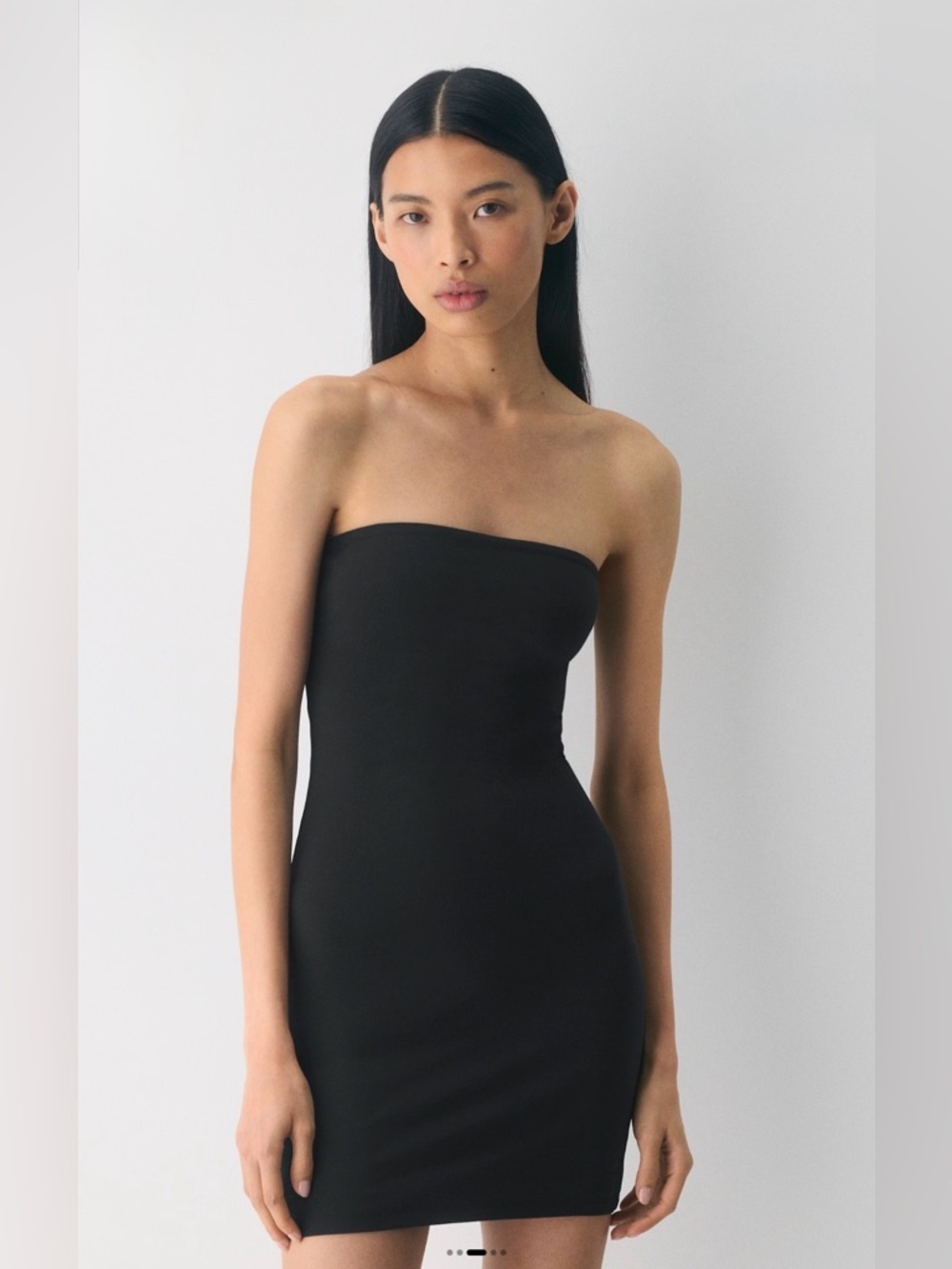 Aritzia Original Contour Enrapture Mini Tube Dress in Black New